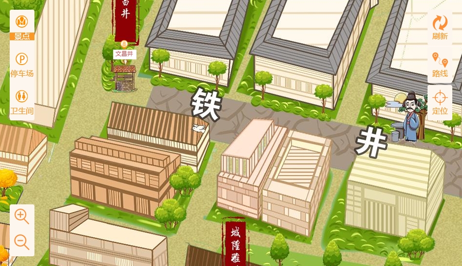 昌宁智慧景区：手绘地图与语音导览的完美融合